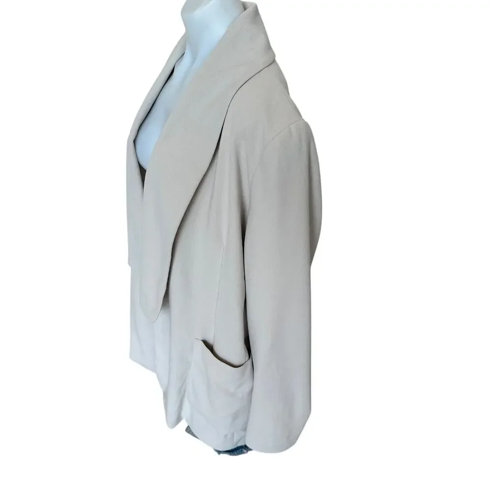 Rodebjer Cream Oversized Blazer SMALL Unstructured 80s Career Suiting Boxy $455 - Picture 10 of 14